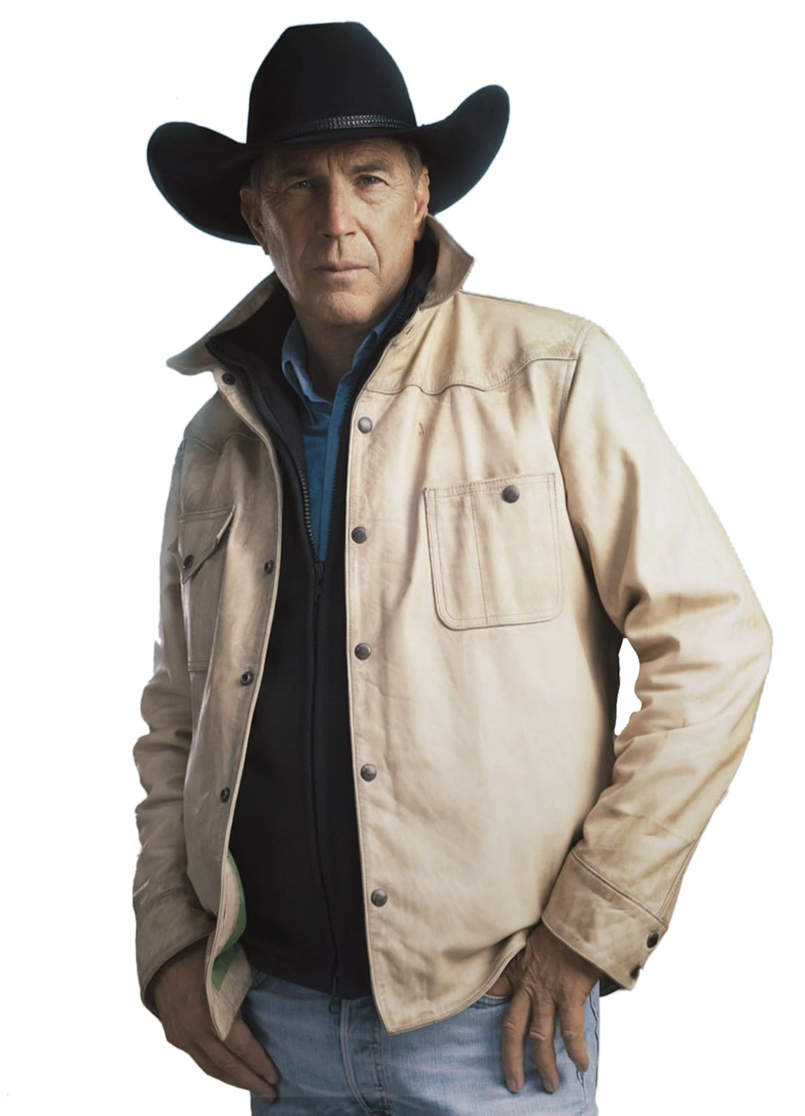 Yellowstone Season 5 | John Dutton White Jacket
