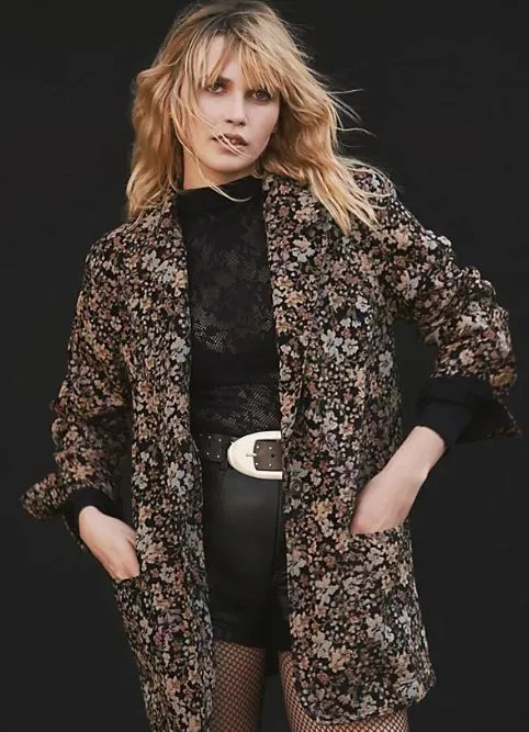 Beth Dutton Floral Coat Yellowstone S5