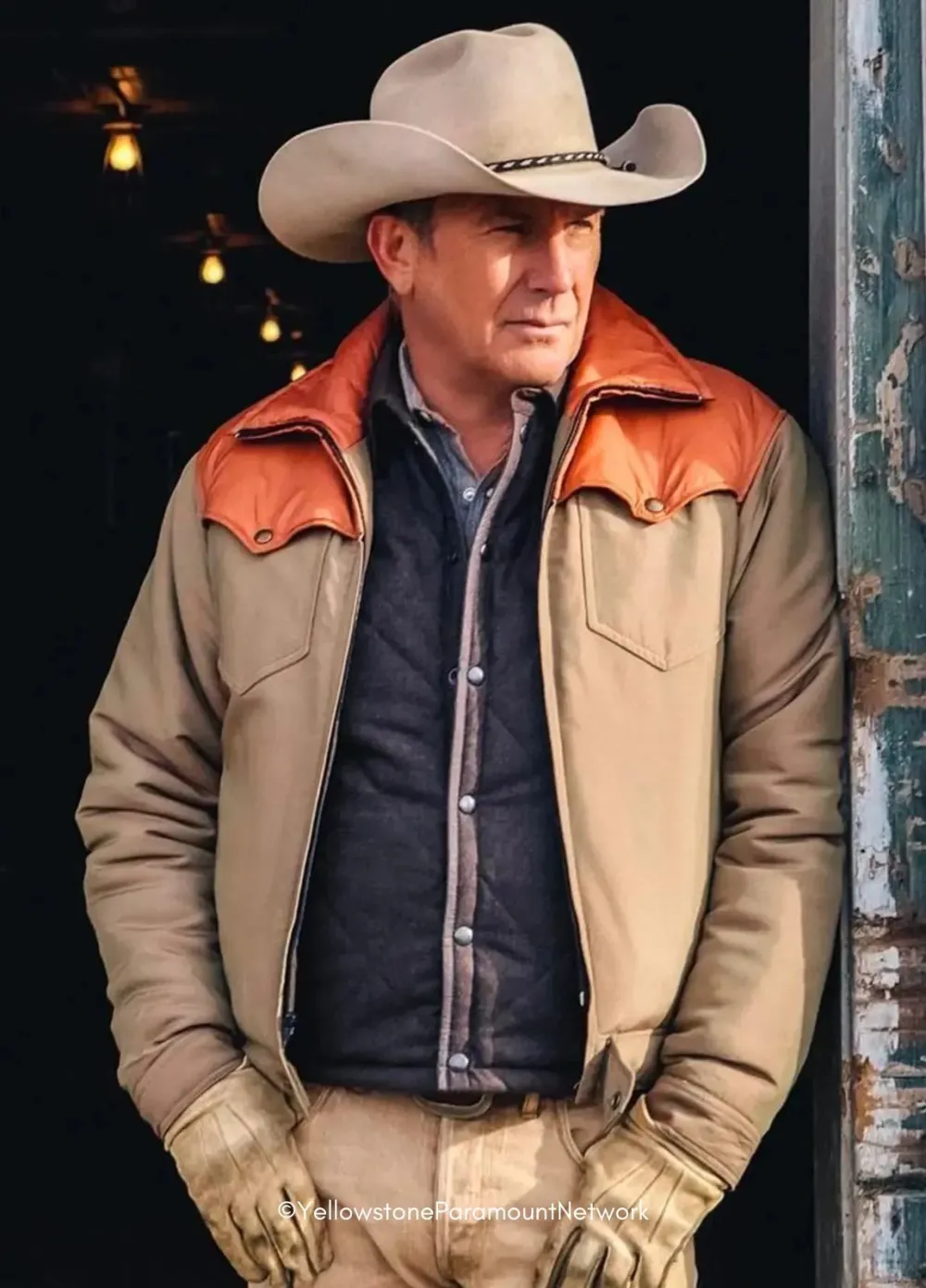 John Dutton Cotton Jacket Yellowstone